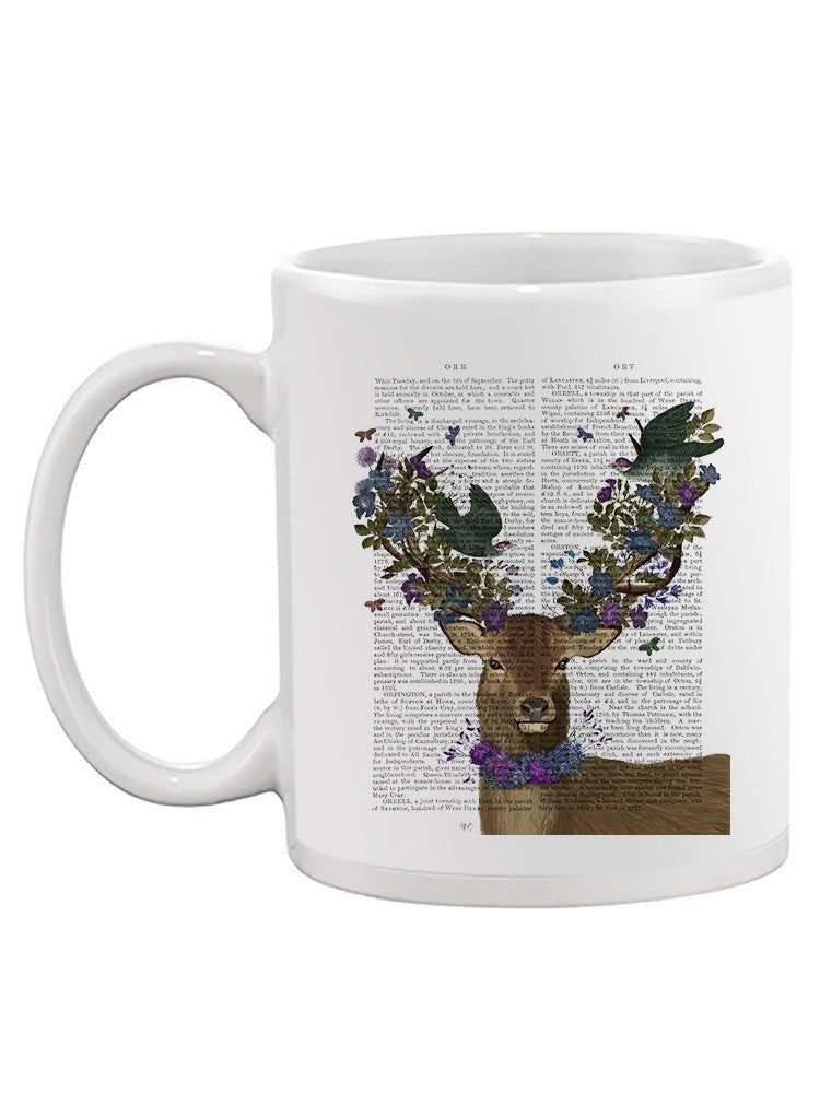 Deer Birdkeeper Mug -Fab Funky Designs