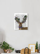 Deer Birdkeeper Wall Art -Fab Funky Designs