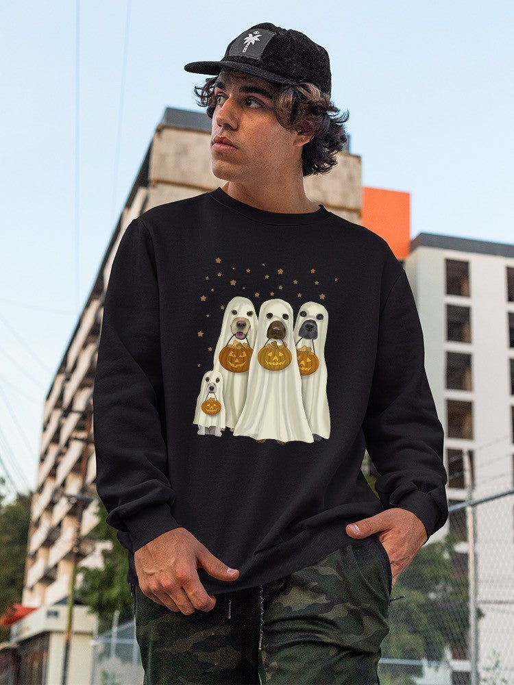 Trick Or Treat Dogs Sweatshirt -Fab Funky Designs
