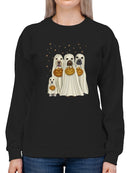 Trick Or Treat Dogs Sweatshirt -Fab Funky Designs