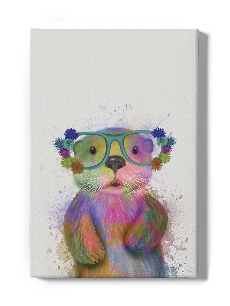 Colorful Otter Wall Art -Fab Funky Designs