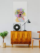 Poodle Rainbow Splash Wall Art -Fab Funky Designs