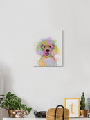 Poodle Rainbow Splash Wall Art -Fab Funky Designs
