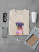 Colorful Pug Splash Art T-shirt -Fab Funky Designs