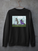 Schnauzer Scooter Sweatshirt -Fab Funky Designs