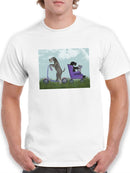 Schnauzer Scooter T-shirt -Fab Funky Designs