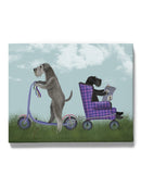 Schnauzer Scooter Wall Art -Fab Funky Designs