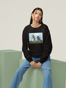 Schnauzer Scooter Sweatshirt -Fab Funky Designs