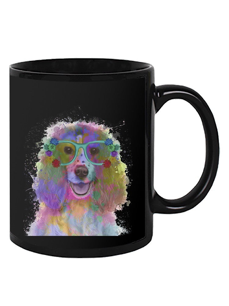 Colorful Spaniel Mug -Fab Funky Designs