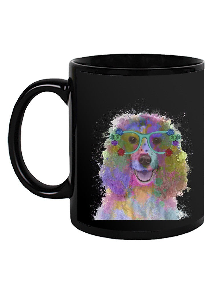 Colorful Spaniel Mug -Fab Funky Designs