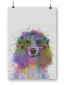 Colorful Spaniel Wall Art -Fab Funky Designs