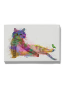 Cat Rainbow Splash 10 Wall Art -Fab Funky Designs