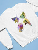 Rainbow Splash Ostriches Sweatshirt -Fab Funky Designs