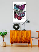 Butterflies On Paper Iii Wall Art -Fab Funky Designs
