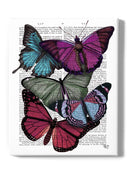 Butterflies On Paper Iii Wall Art -Fab Funky Designs