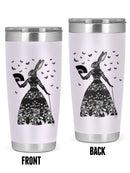 Black Rabbit Tumbler -Fab Funky Designs