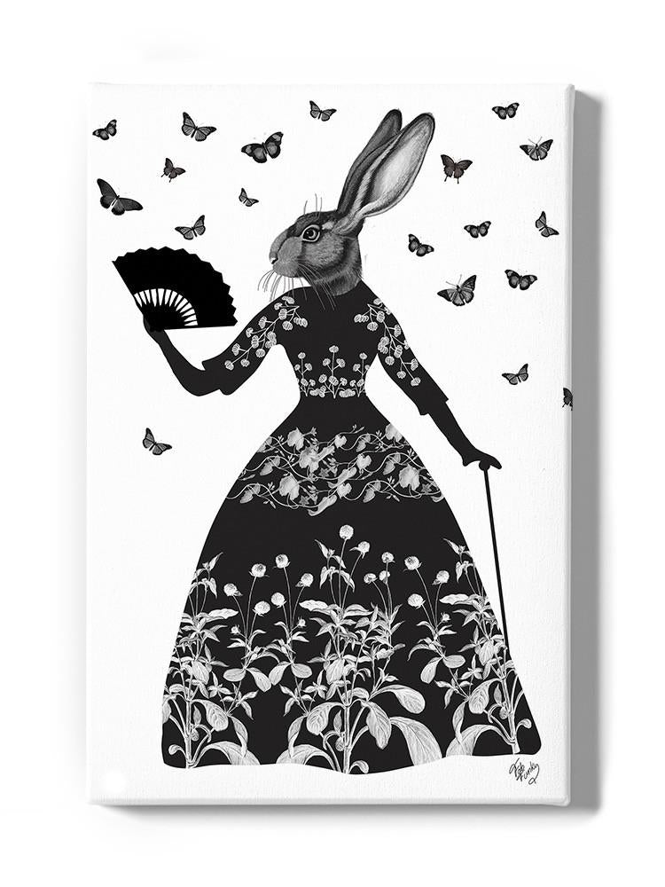 Black Rabbit Wall Art -Fab Funky Designs