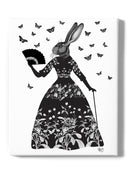 Black Rabbit Wall Art -Fab Funky Designs