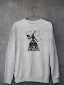 Black Rabbit Sweatshirt -Fab Funky Designs