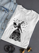 Black Rabbit. T-shirt -Fab Funky Designs