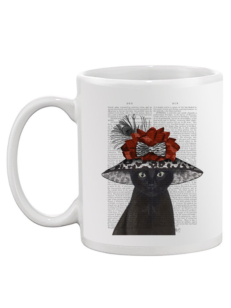Fabulous Black Cat Mug -Fab Funky Designs