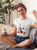 Dachshund In Paris. T-shirt -Fab Funky Designs