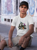 Raccoon Party. T-shirt -Fab Funky Designs