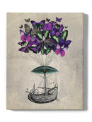 Butterfly Airship 2 Wall Art -Fab Funky Designs