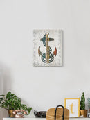 Distressed Wood Style Anchor 1 Wall Art -Fab Funky Designs