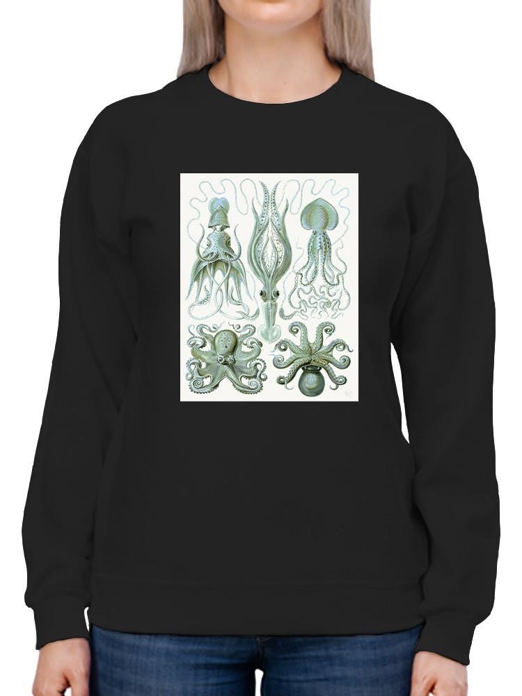 Scary Sea Creatures Sweatshirt -Fab Funky Designs