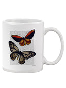 Vintage Butterflies Mug -Fab Funky Designs