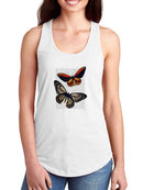 Vintage Butterflies T-shirt -Fab Funky Designs