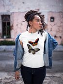 Vintage Butterflies T-shirt -Fab Funky Designs