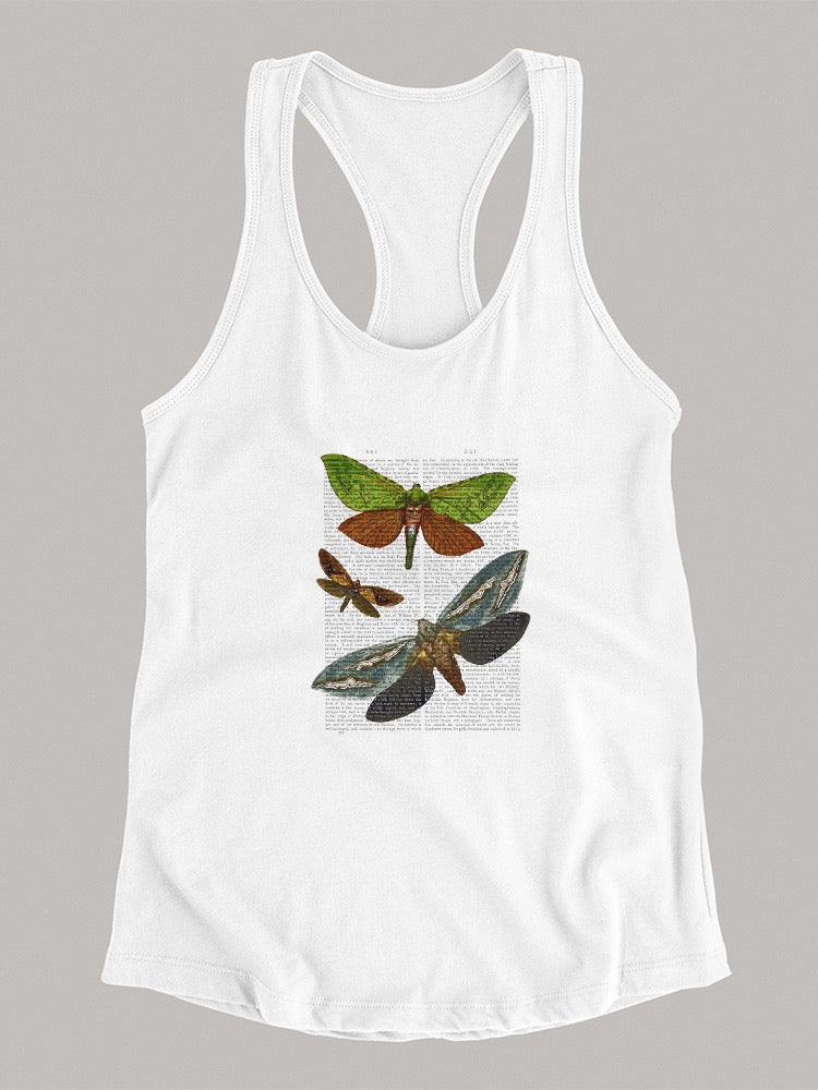 Butterflies On Paper Iii. T-shirt -Fab Funky Designs
