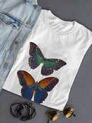 Butterflies On Paper. T-shirt -Fab Funky Designs