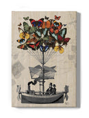 Butterfly Airship Wall Art -Fab Funky Designs