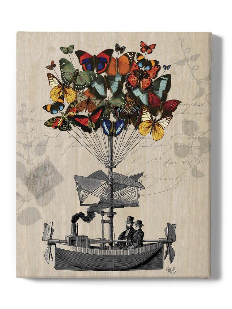 Butterfly Airship Wall Art -Fab Funky Designs