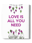 Love Is All You Need Wall Art -Fab Funky Designs