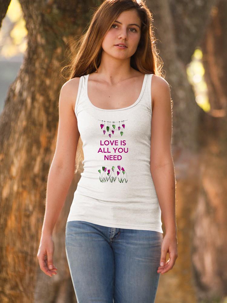 Love Is All You Need T-shirt -Fab Funky Designs