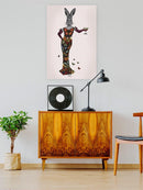 Rabbit Butterfly Dress Wall Art -Fab Funky Designs