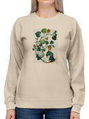 A Squash Vine Sweatshirt -Fab Funky Designs
