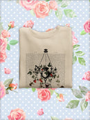 Butterfly Chandelier Sweatshirt -Fab Funky Designs