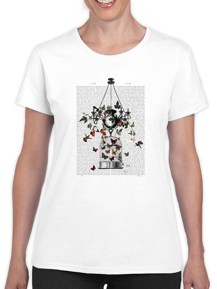 Butterfly Chandelier T-shirt -Fab Funky Designs