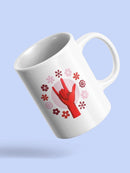 Groovy Love C Mug -Grace Popp Designs