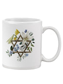 Floral Hanukkah C Mug -Grace Popp Designs