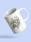 Floral Hanukkah C Mug -Grace Popp Designs