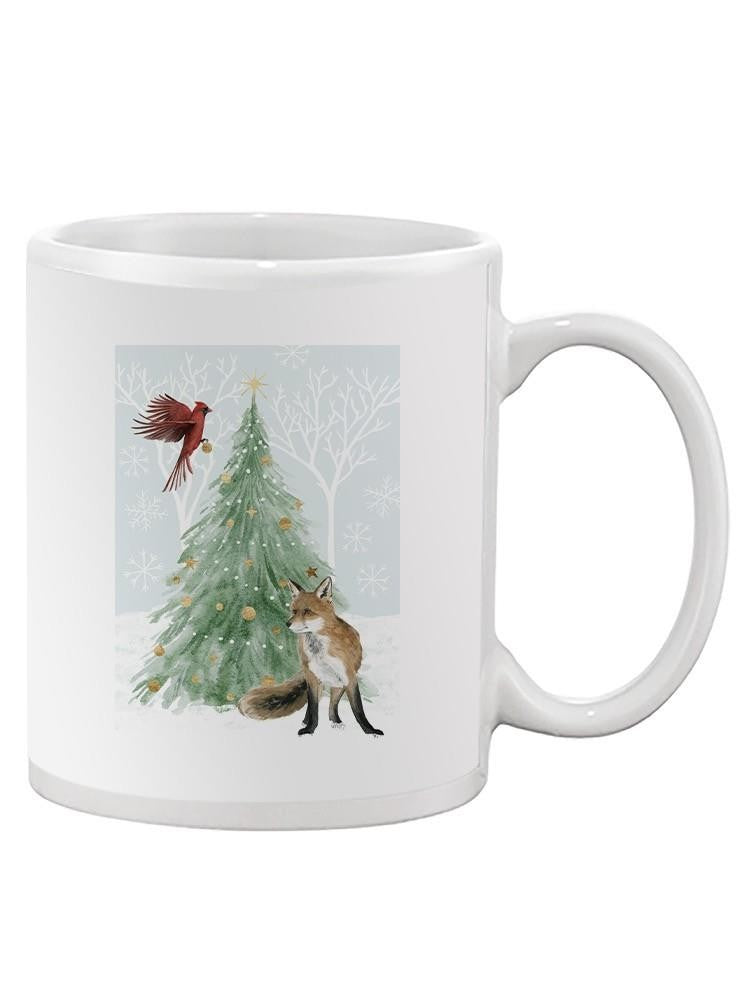 Christmas In The Forest B Mug -Grace Popp Designs