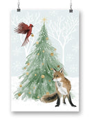 Christmas In The Forest B Wall Art -Grace Popp Designs