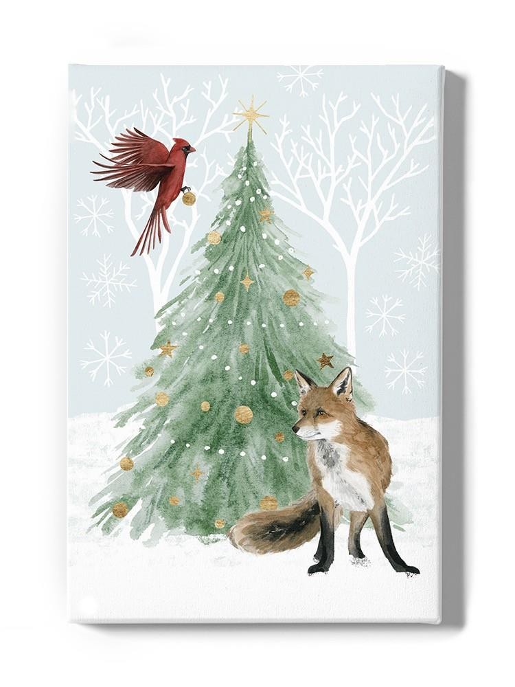 Christmas In The Forest B Wall Art -Grace Popp Designs