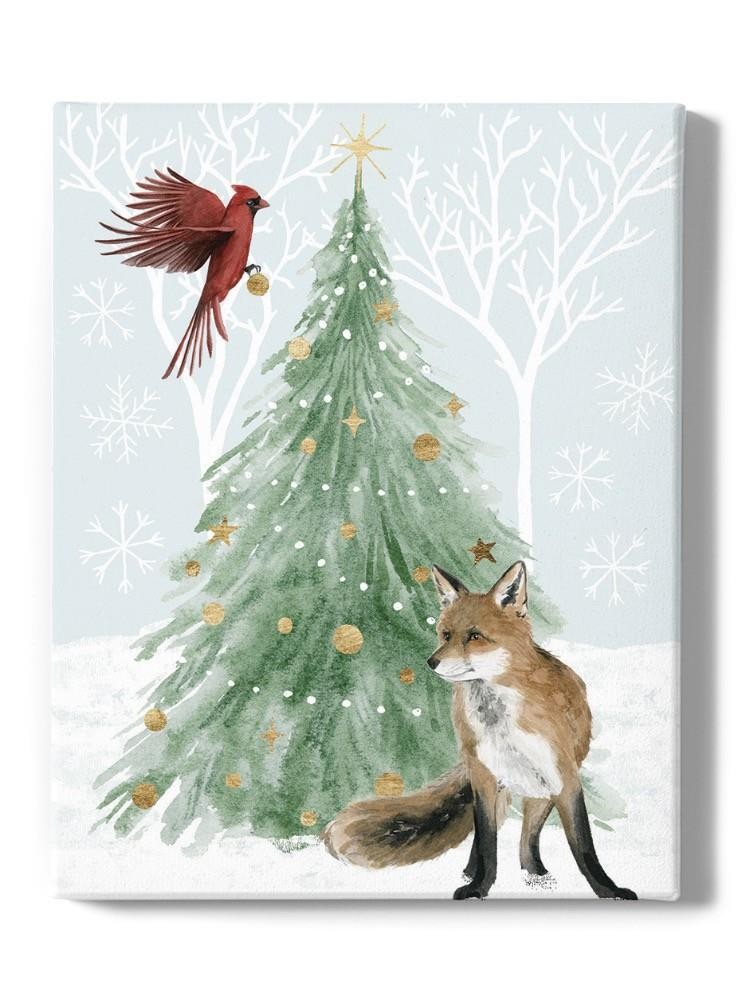 Christmas In The Forest B Wall Art -Grace Popp Designs
